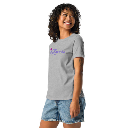 Amore Women's Relaxed Tee by EraofInk