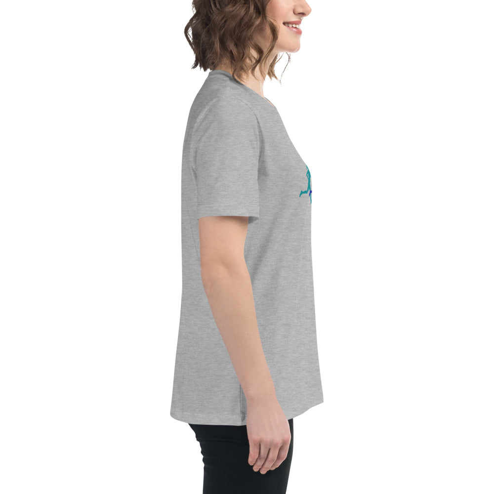Run Your Heart Out Women's Relaxed Tee by EraofInk