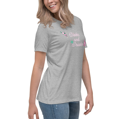 Dinks and Drinks Women's Relaxed Tee by EraofInk