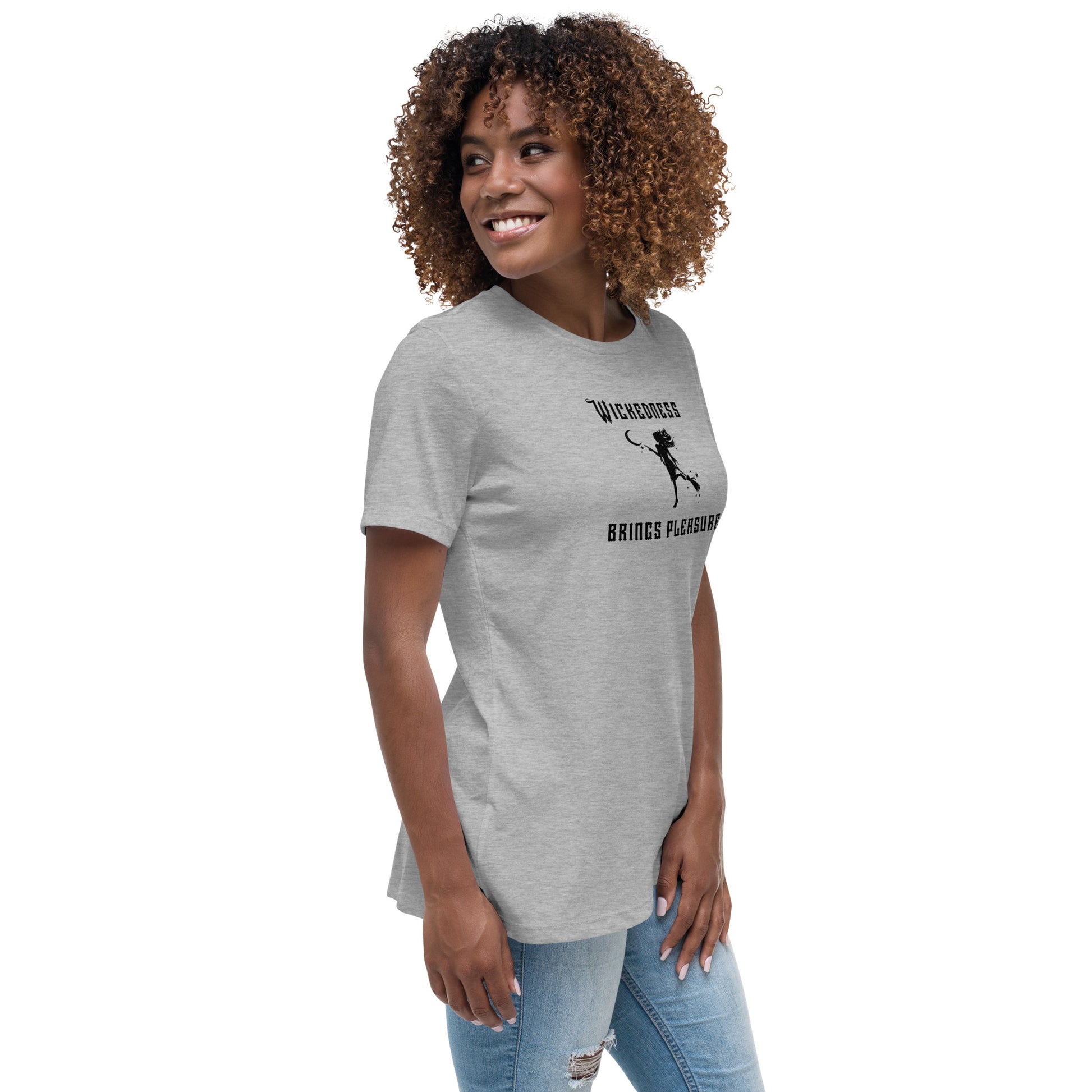 Wickedness Brings Pleasure Women's Relaxed Tee by EraofInk