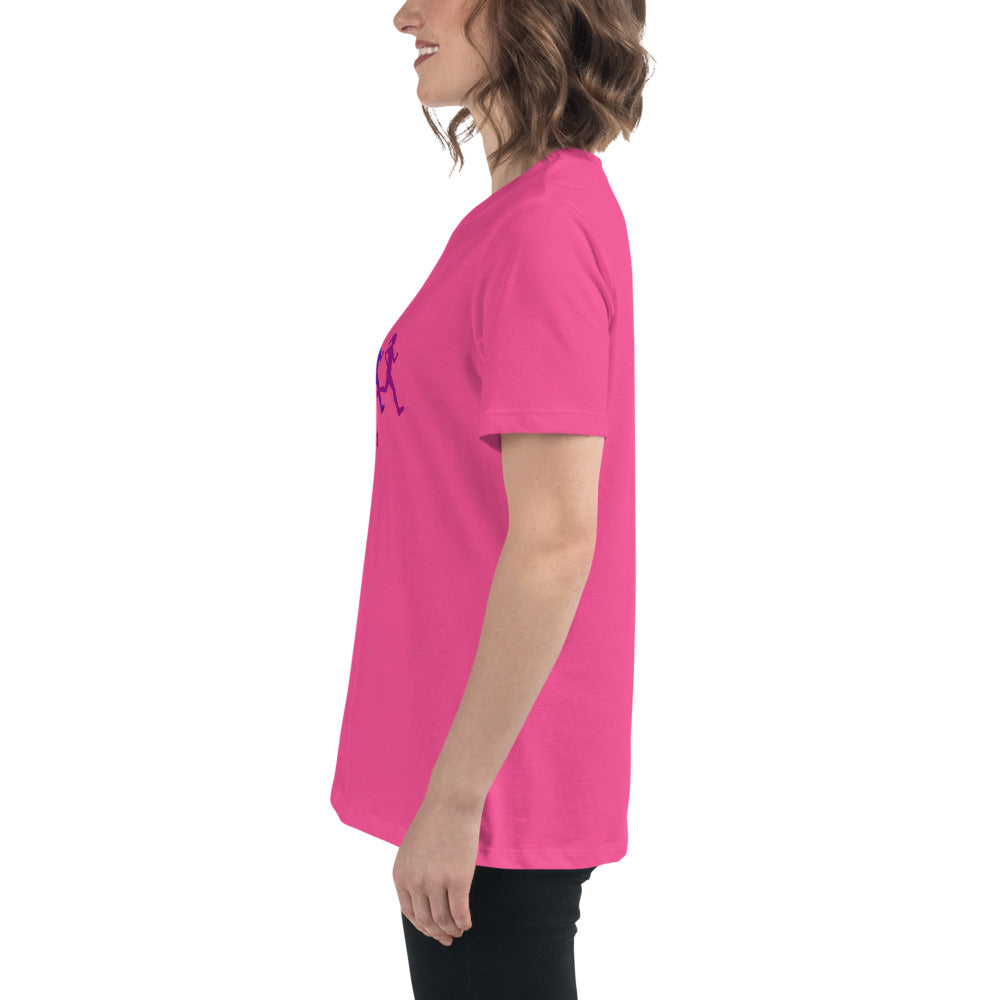 Run Your Heart Out Women's Relaxed Tee by EraofInk