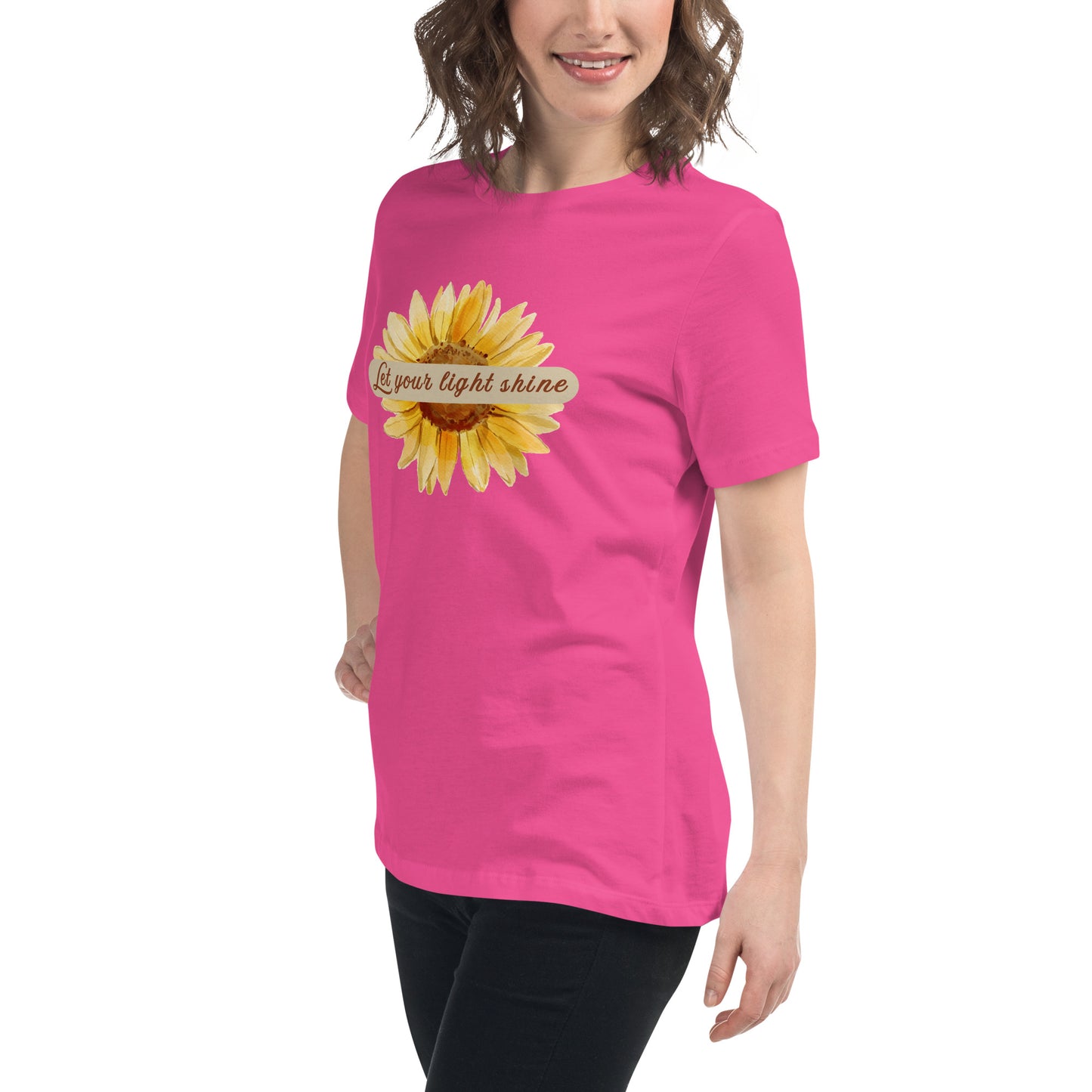 Let Your Light Shine Women's Relaxed Tee by EraofInk