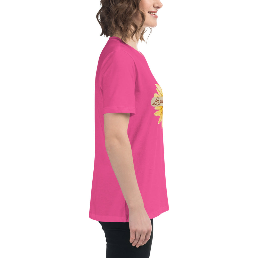Let Your Light Shine Women's Relaxed Tee by EraofInk