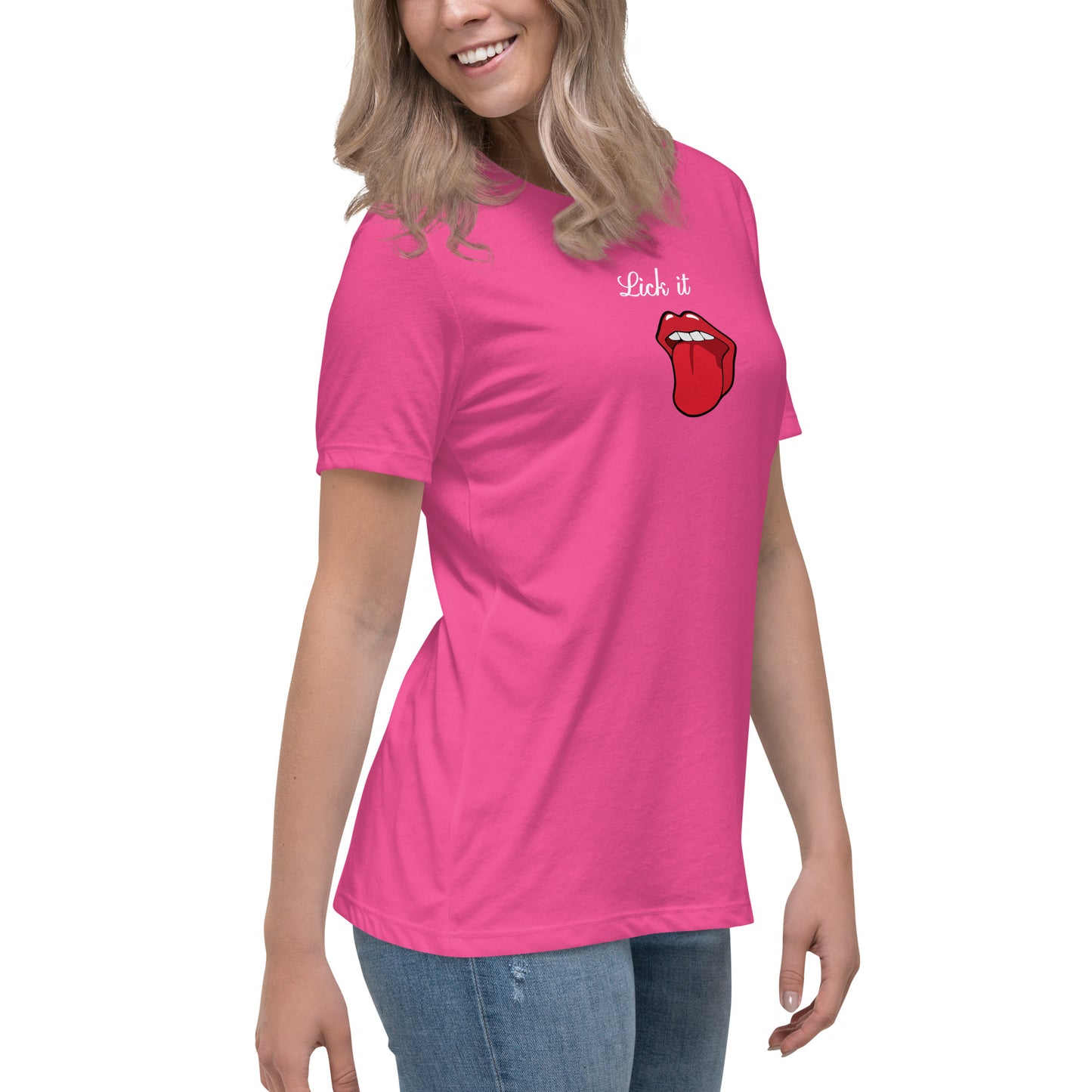 Lick It Women's Relaxed Tee by EraofInk