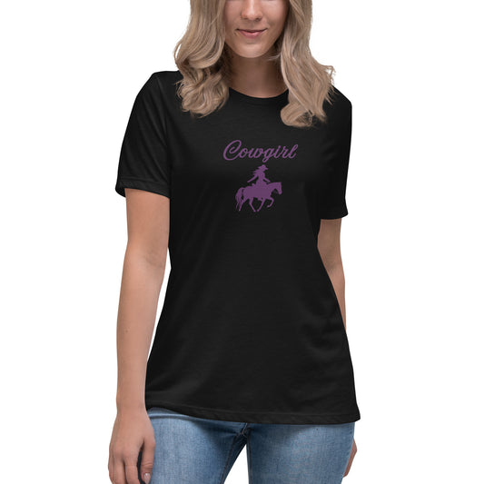 Cowgirl Women's Relaxed Tee by EraofInk