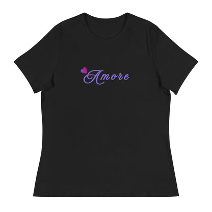 Amore Women's Relaxed Tee by EraofInk