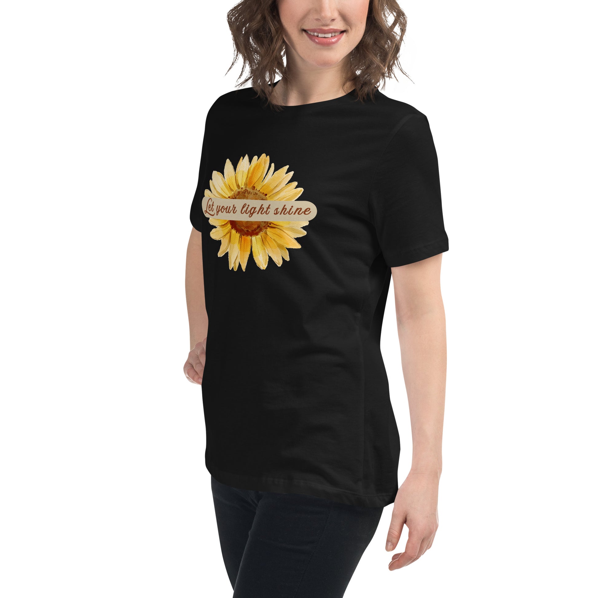 Let Your Light Shine Women's Relaxed Tee by EraofInk