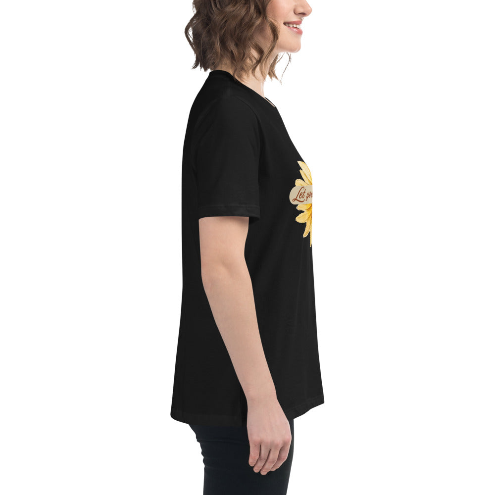 Let Your Light Shine Women's Relaxed Tee by EraofInk