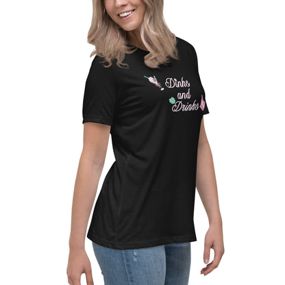Dinks and Drinks Women's Relaxed Tee by EraofInk