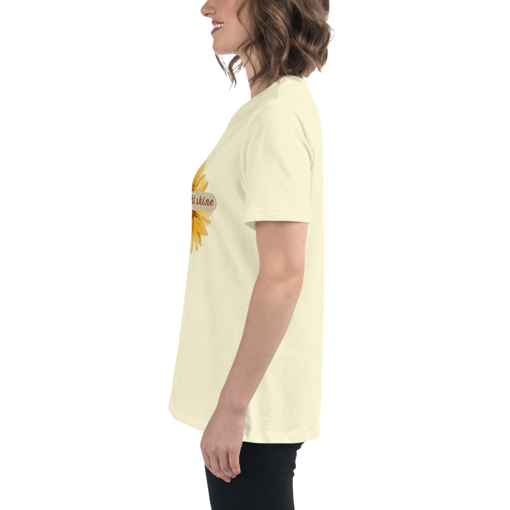 Let Your Light Shine Women's Relaxed Tee by EraofInk