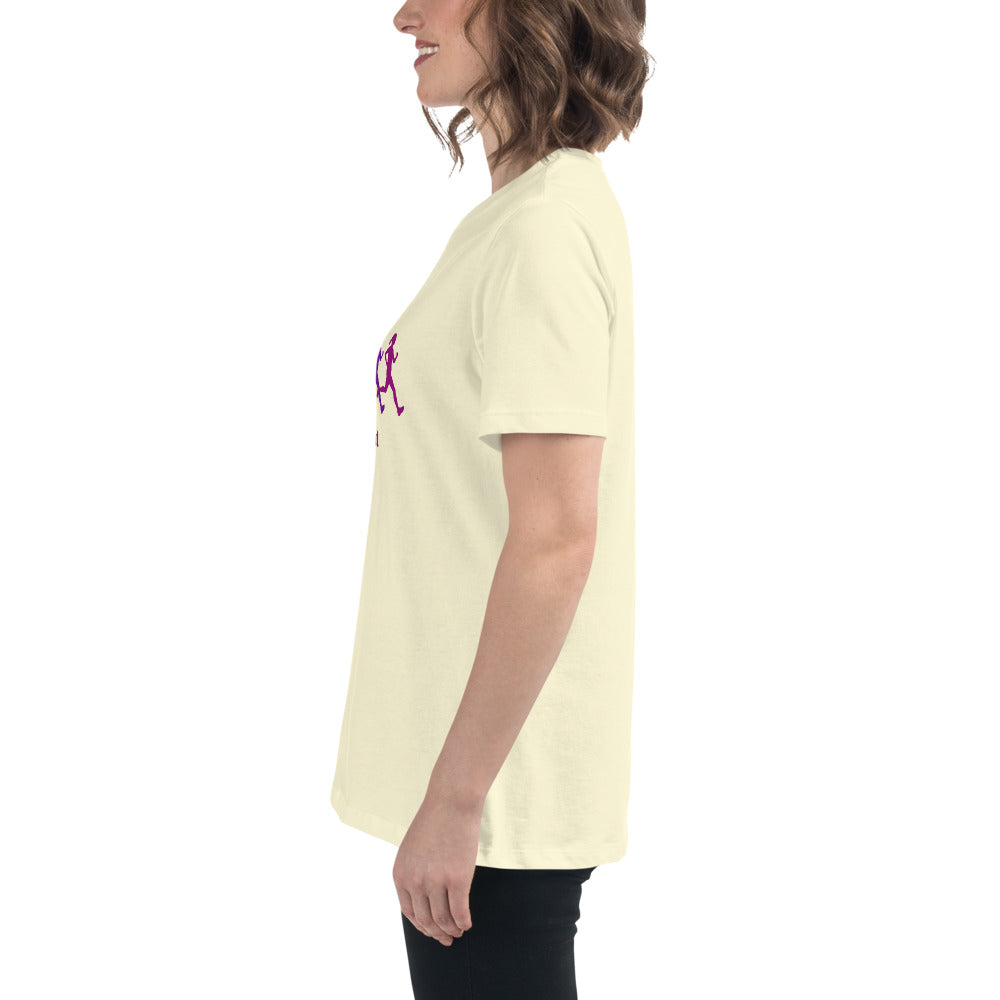 Run Your Heart Out Women's Relaxed Tee by EraofInk