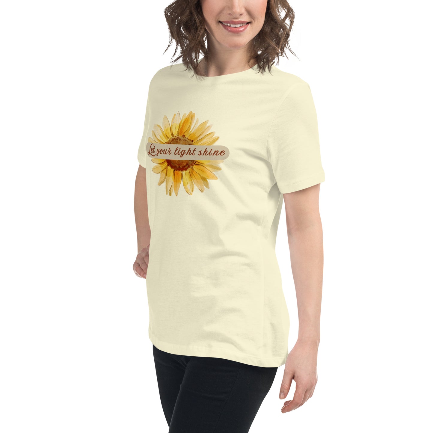 Let Your Light Shine Women's Relaxed Tee by EraofInk