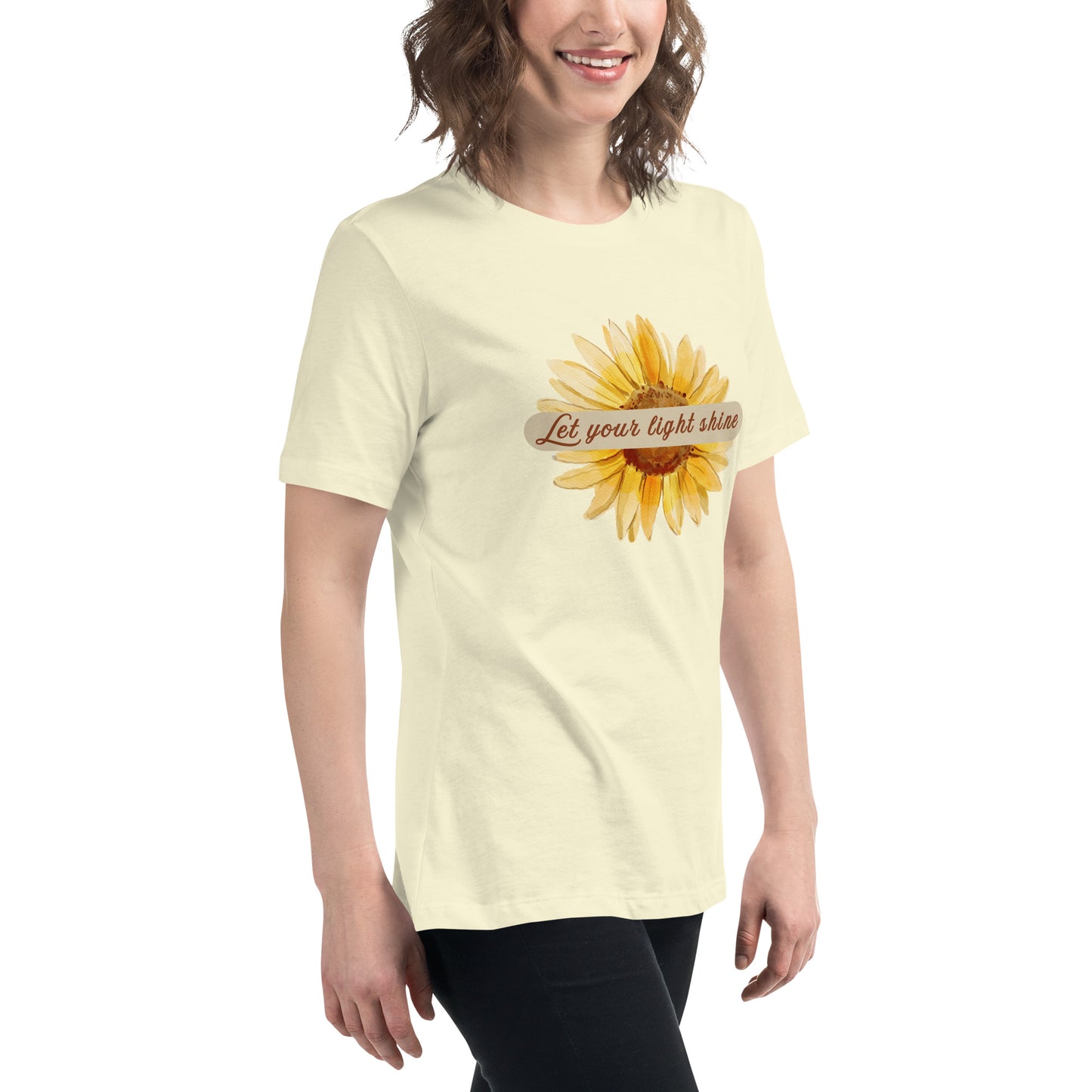 Let Your Light Shine Women's Relaxed Tee by EraofInk