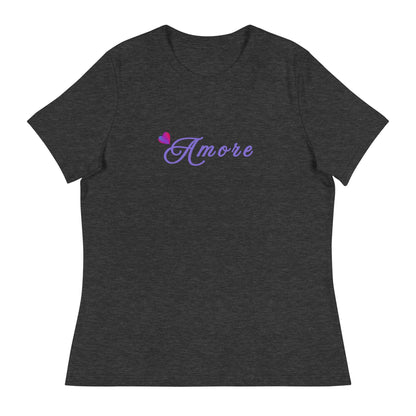 Amore Women's Relaxed Tee by EraofInk