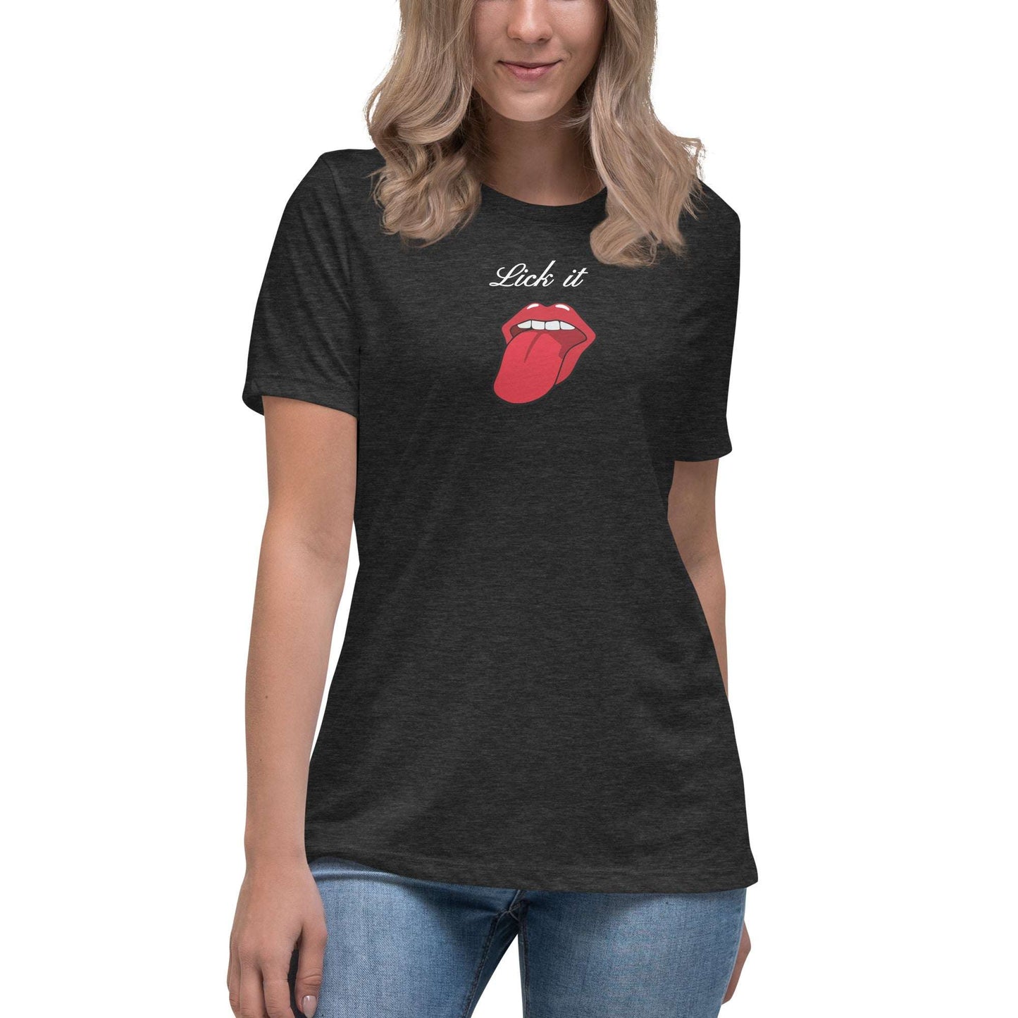 Lick It Women's Relaxed Tee by EraofInk