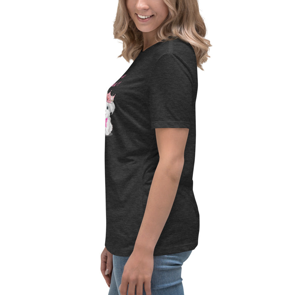 My Dog is Cuter Than Your Kid Women's Relaxed Tee by EraofInk