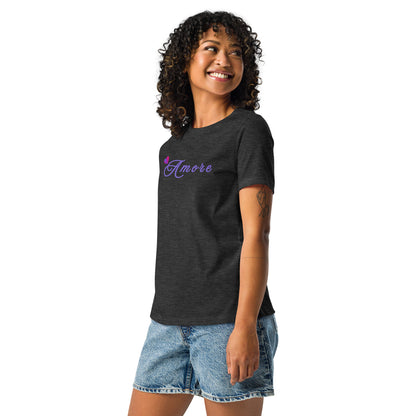 Amore Women's Relaxed Tee by EraofInk