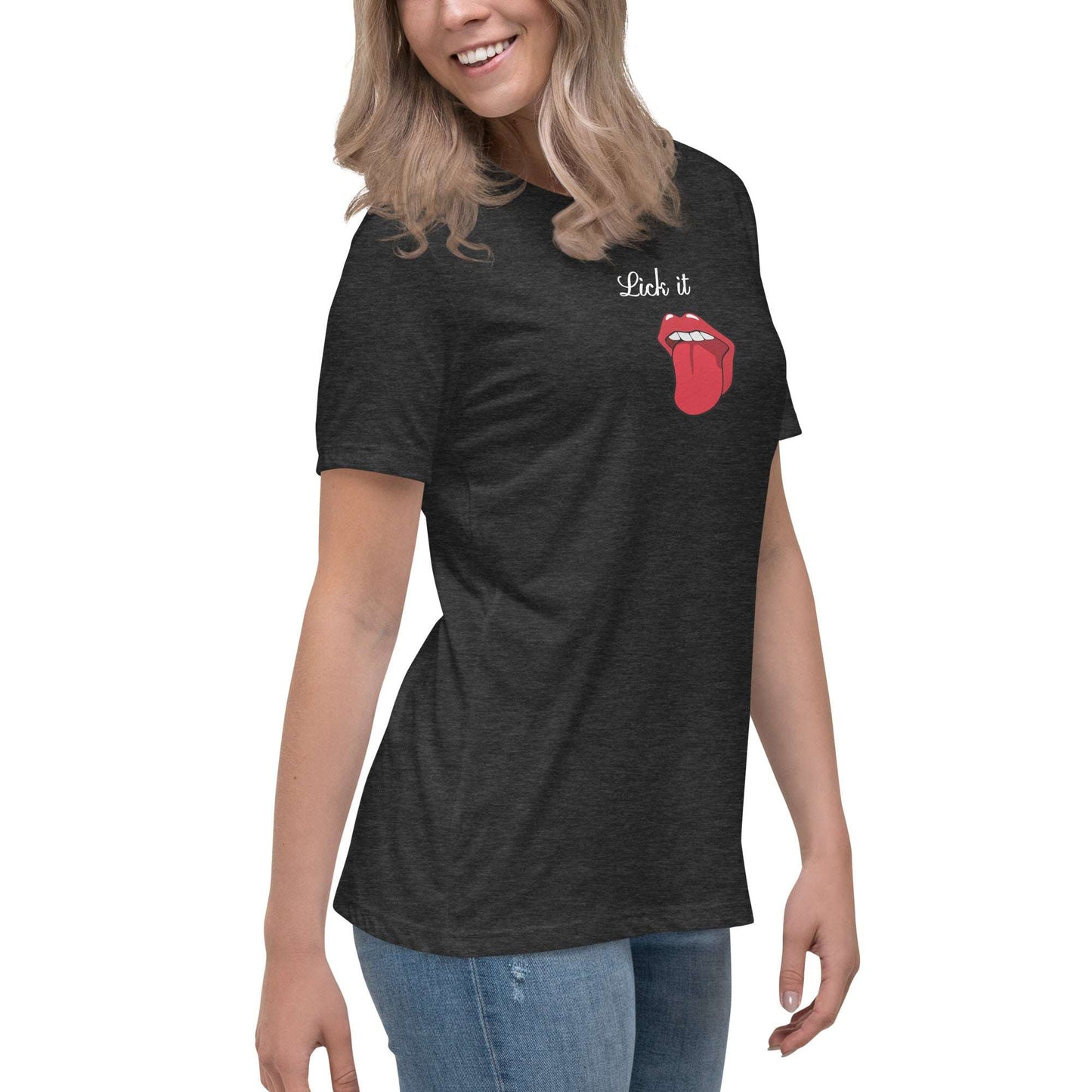 Lick It Women's Relaxed Tee by EraofInk