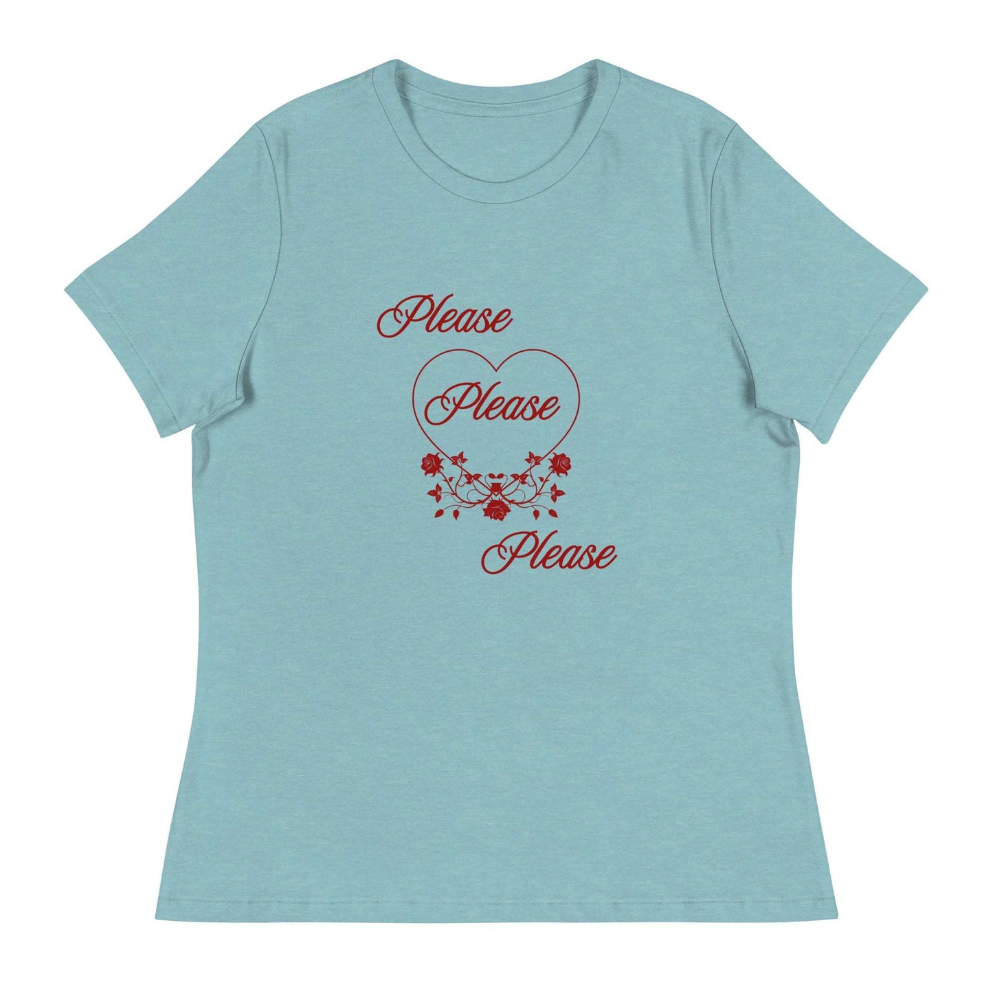 Please Please Please Women's Relaxed Tee by EraofInk