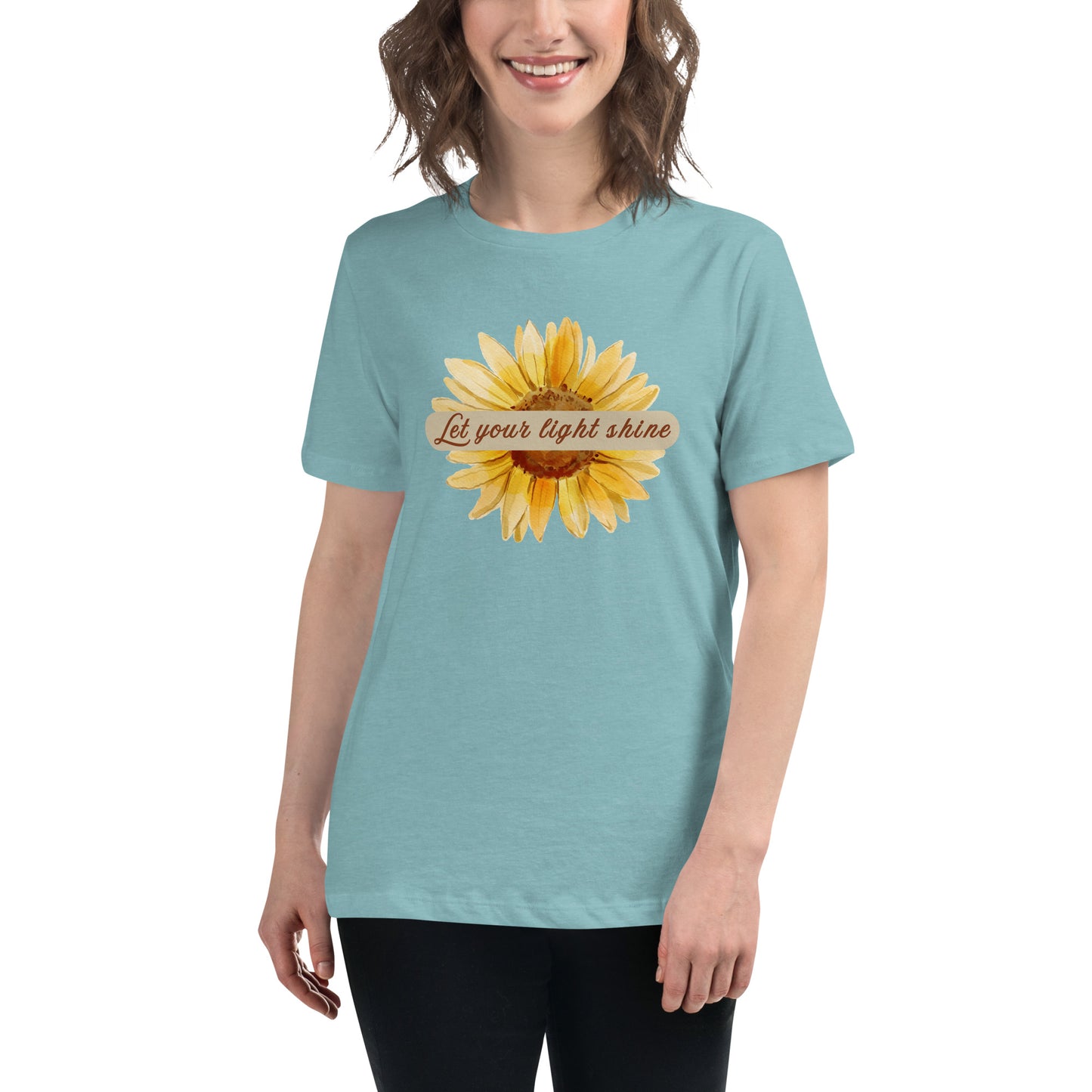 Let Your Light Shine Women's Relaxed Tee by EraofInk