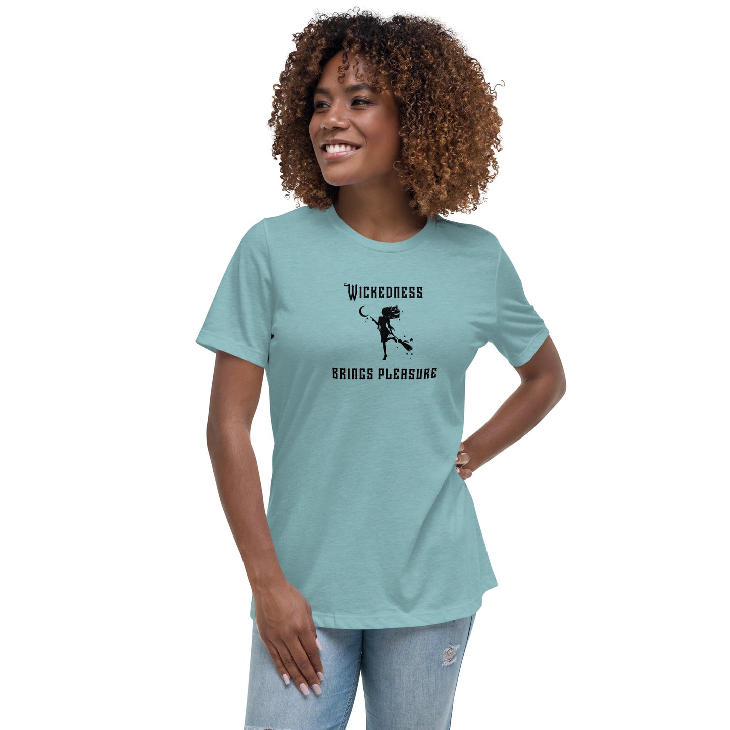 Wickedness Brings Pleasure Women's Relaxed Tee by EraofInk