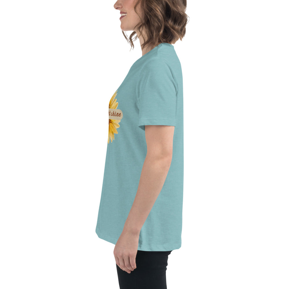 Let Your Light Shine Women's Relaxed Tee by EraofInk