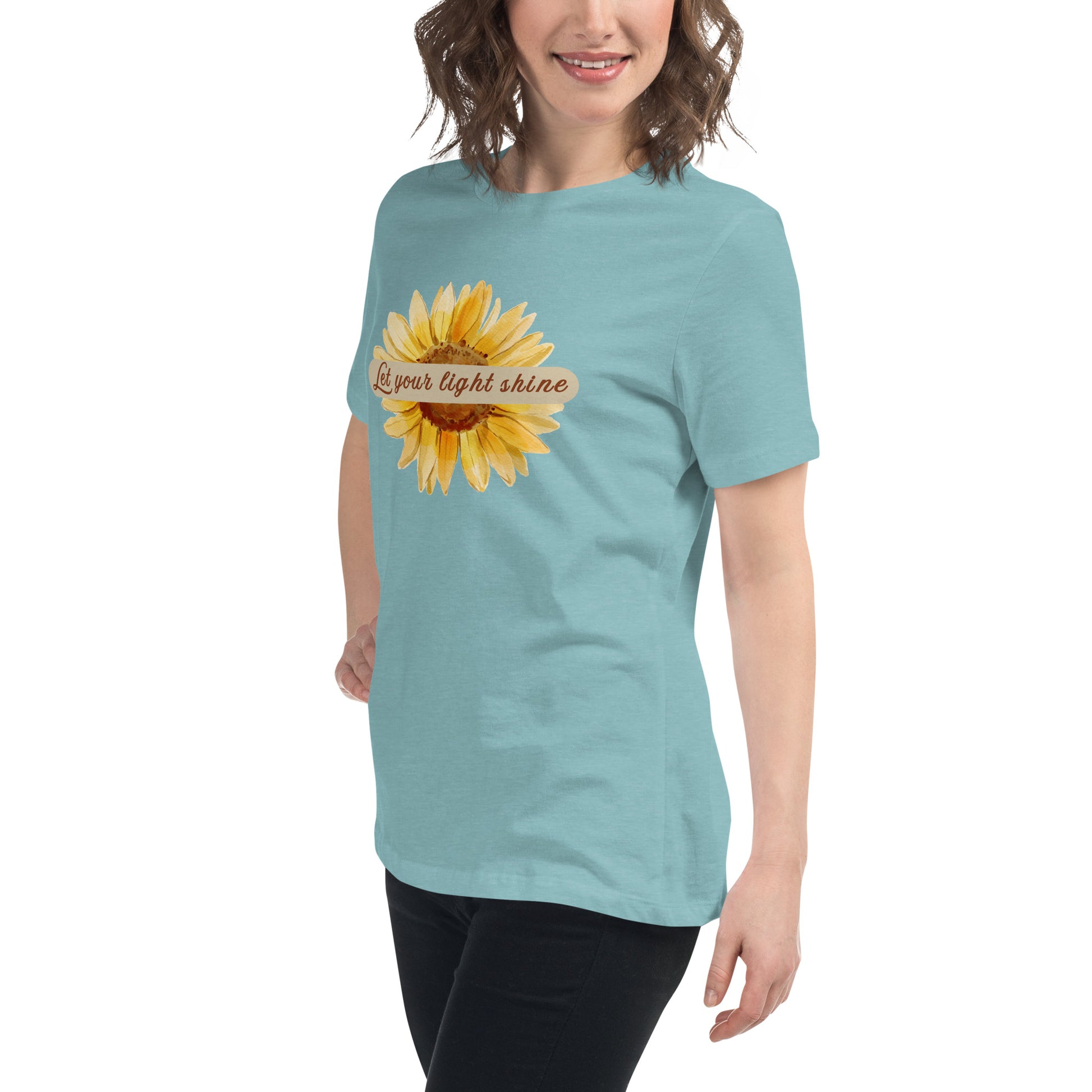 Let Your Light Shine Women's Relaxed Tee by EraofInk