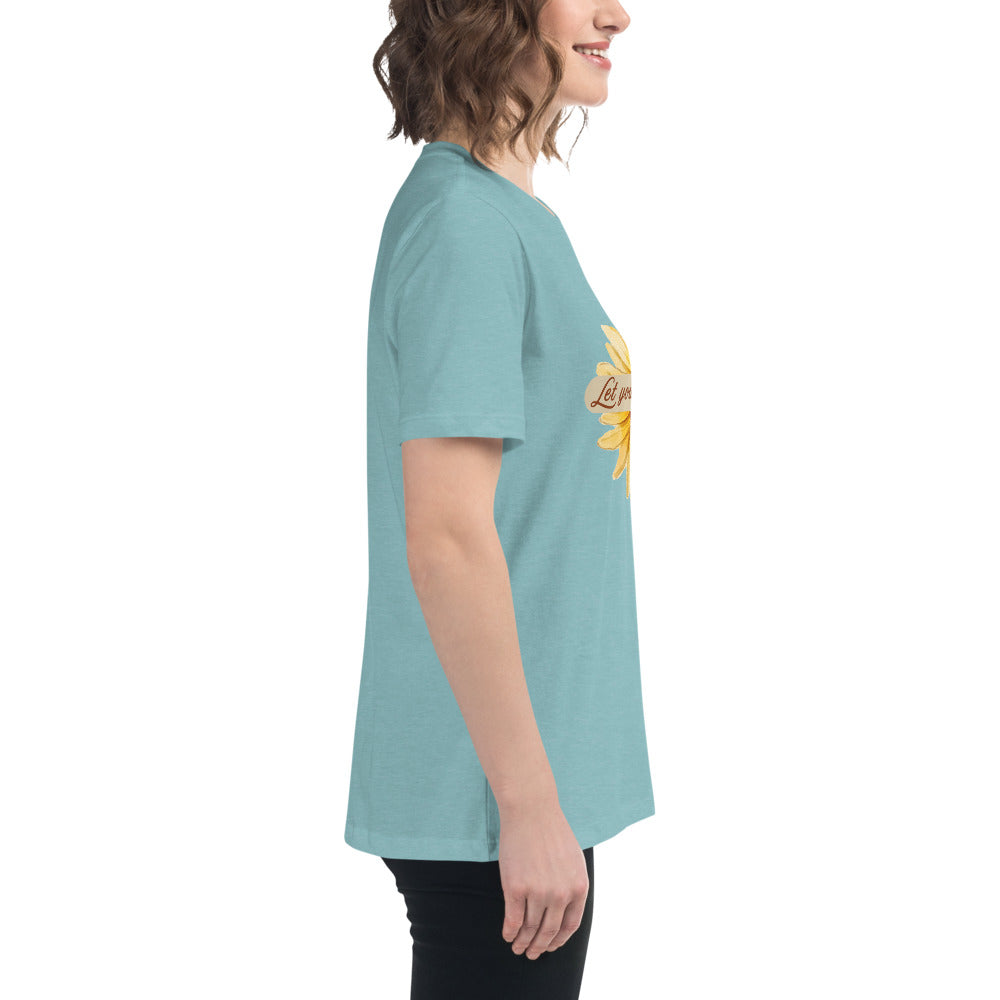 Let Your Light Shine Women's Relaxed Tee by EraofInk