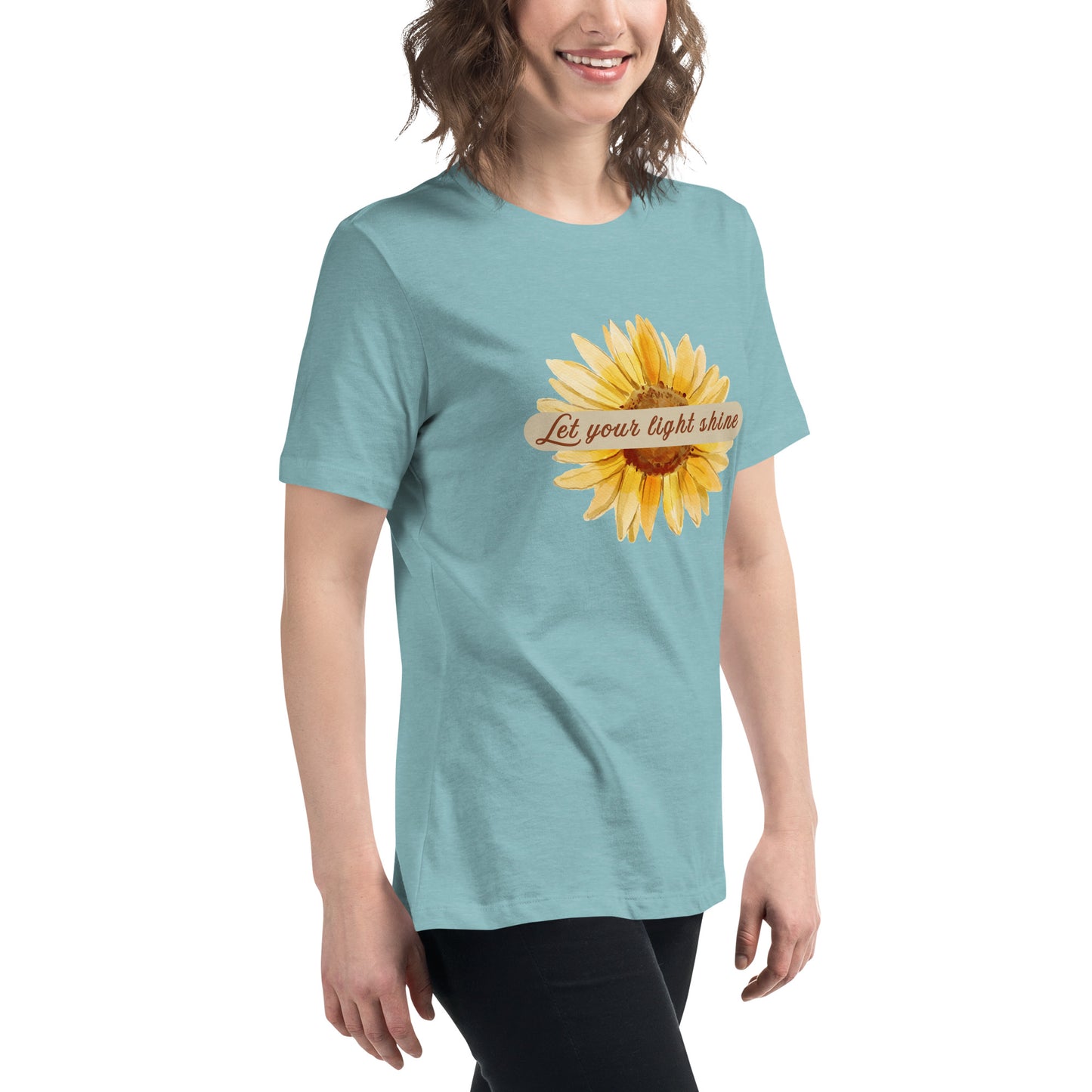 Let Your Light Shine Women's Relaxed Tee by EraofInk