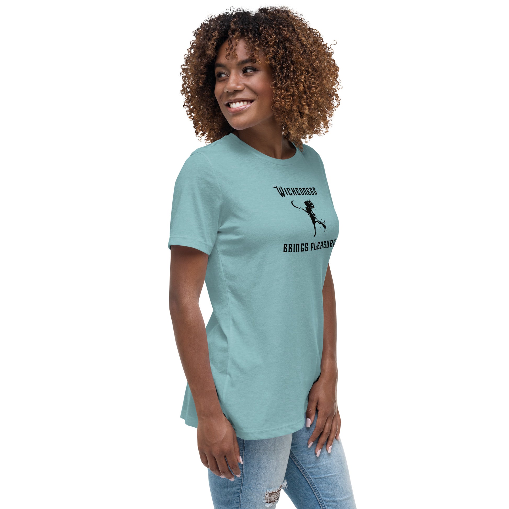 Wickedness Brings Pleasure Women's Relaxed Tee by EraofInk