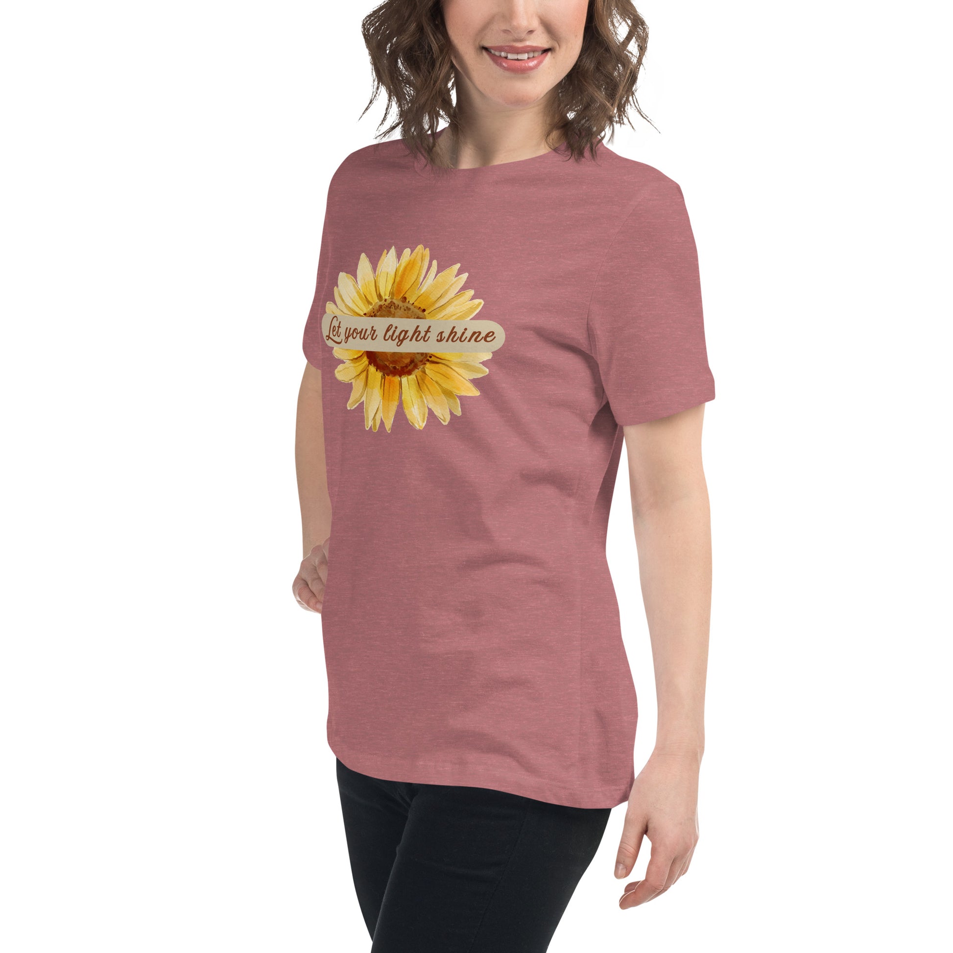 Let Your Light Shine Women's Relaxed Tee by EraofInk