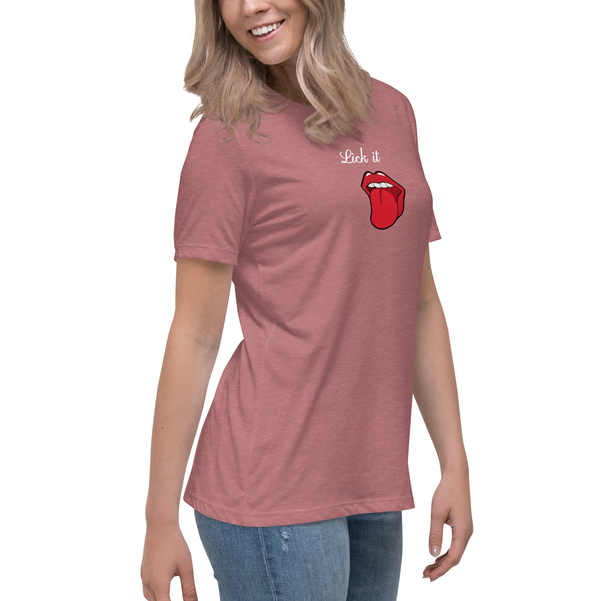 Lick It Women's Relaxed Tee by EraofInk