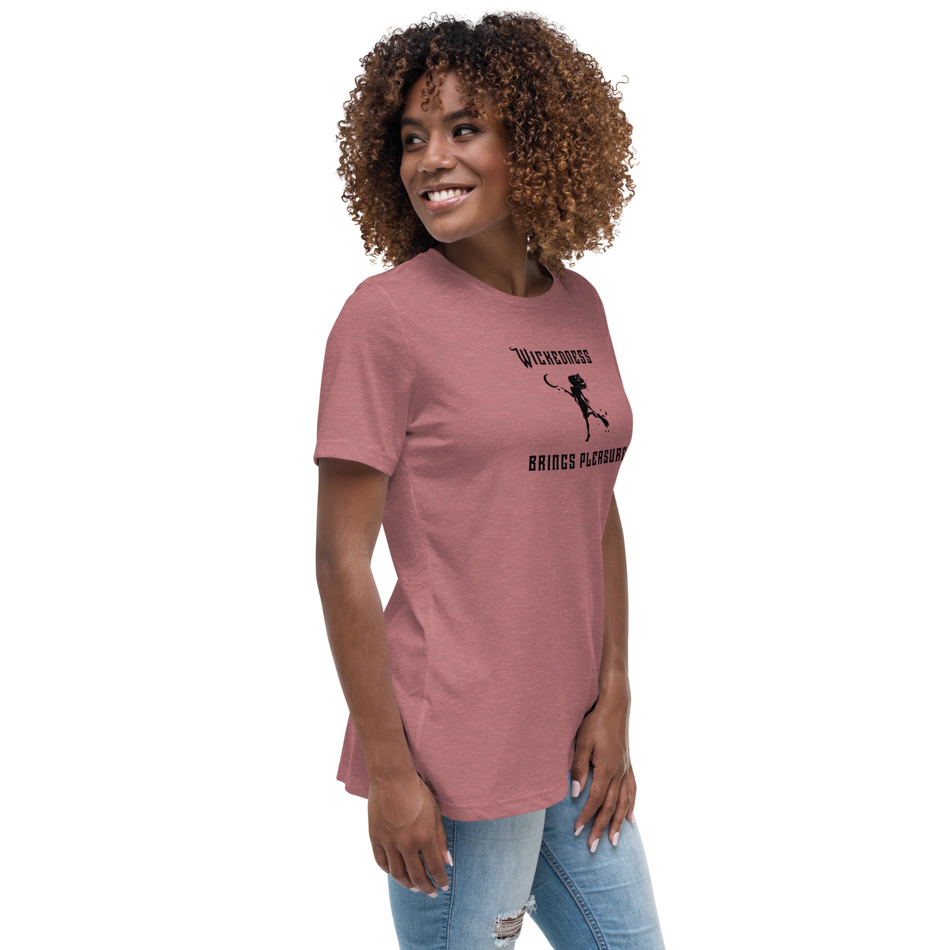 Wickedness Brings Pleasure Women's Relaxed Tee by EraofInk
