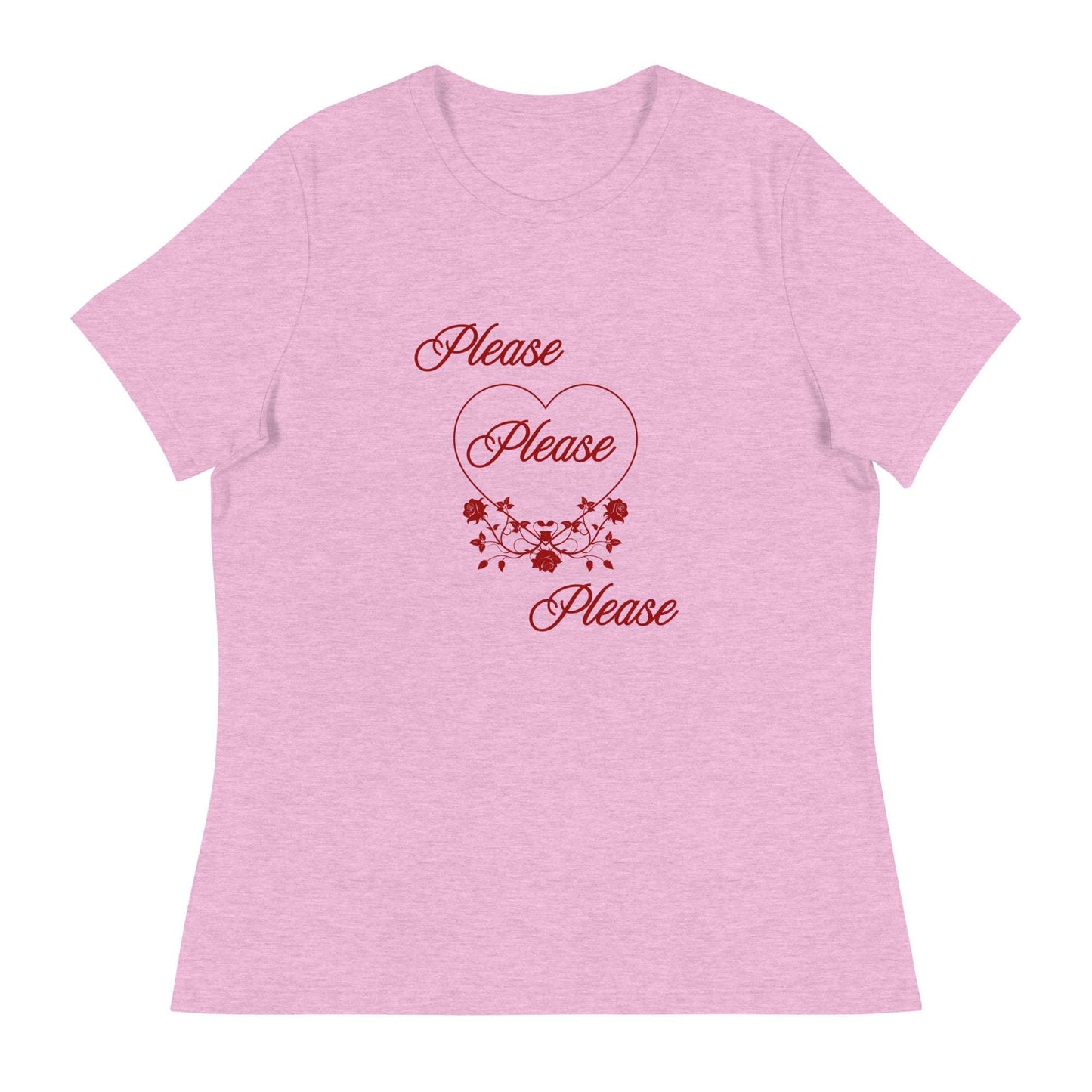 Please Please Please Women's Relaxed Tee by EraofInk