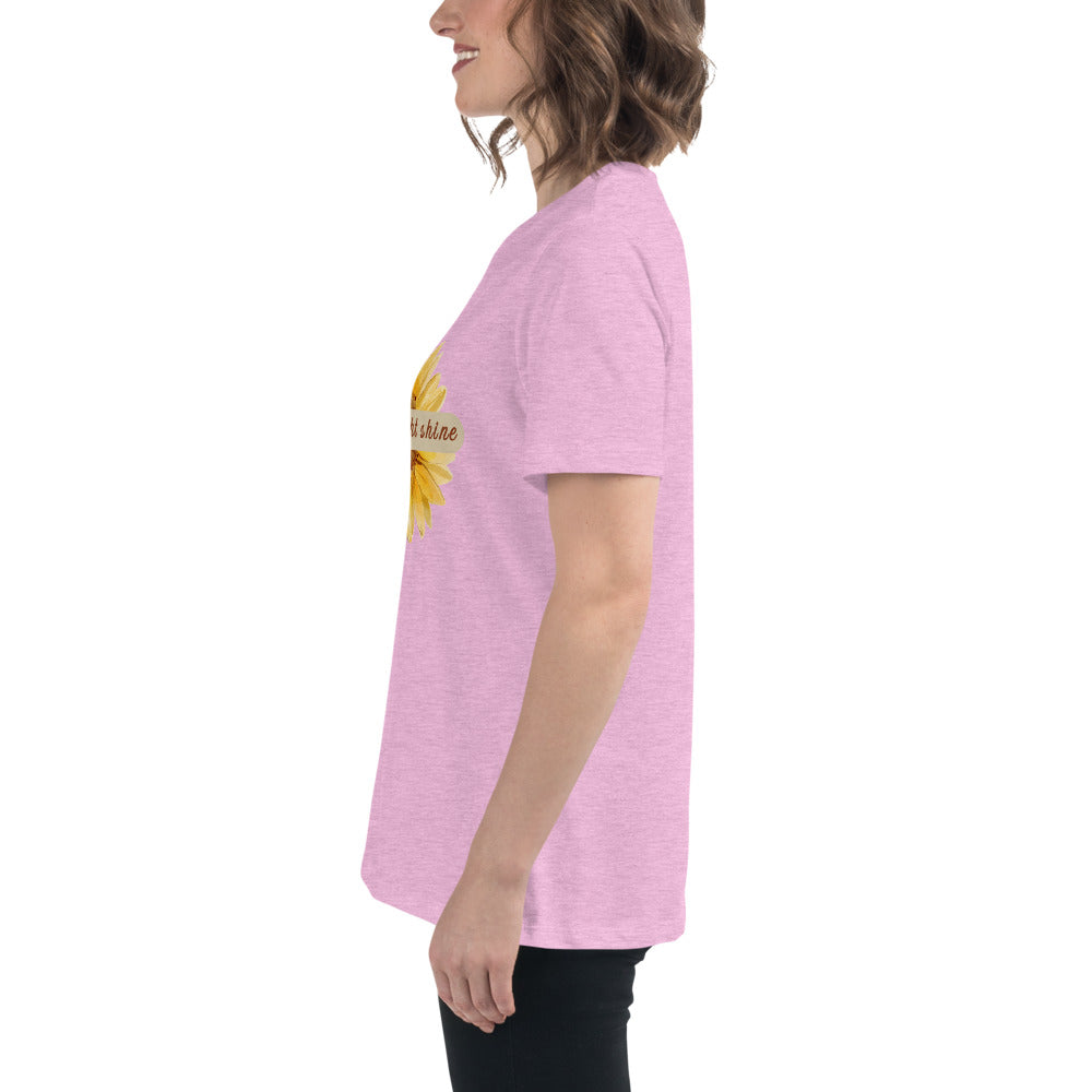 Let Your Light Shine Women's Relaxed Tee by EraofInk