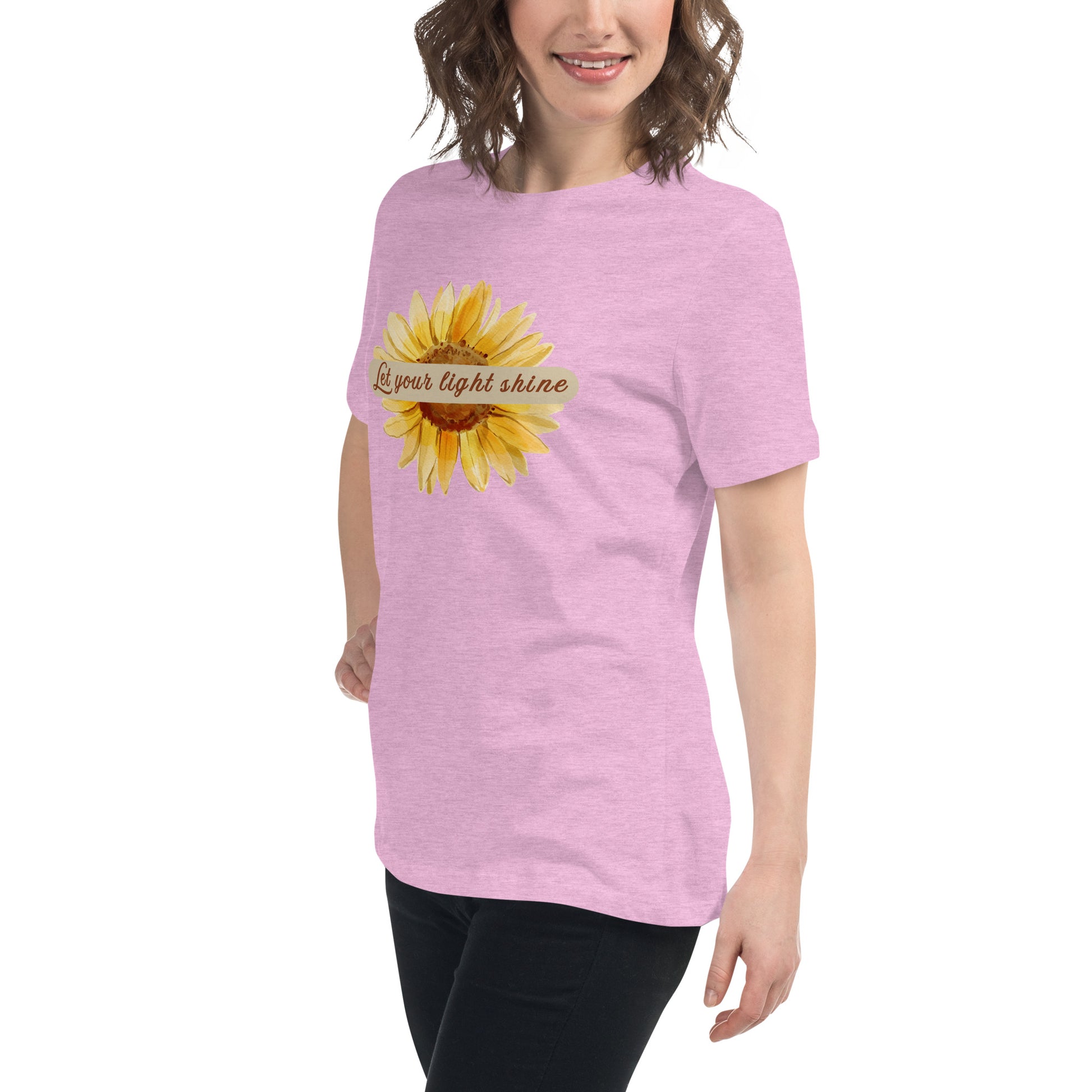 Let Your Light Shine Women's Relaxed Tee by EraofInk