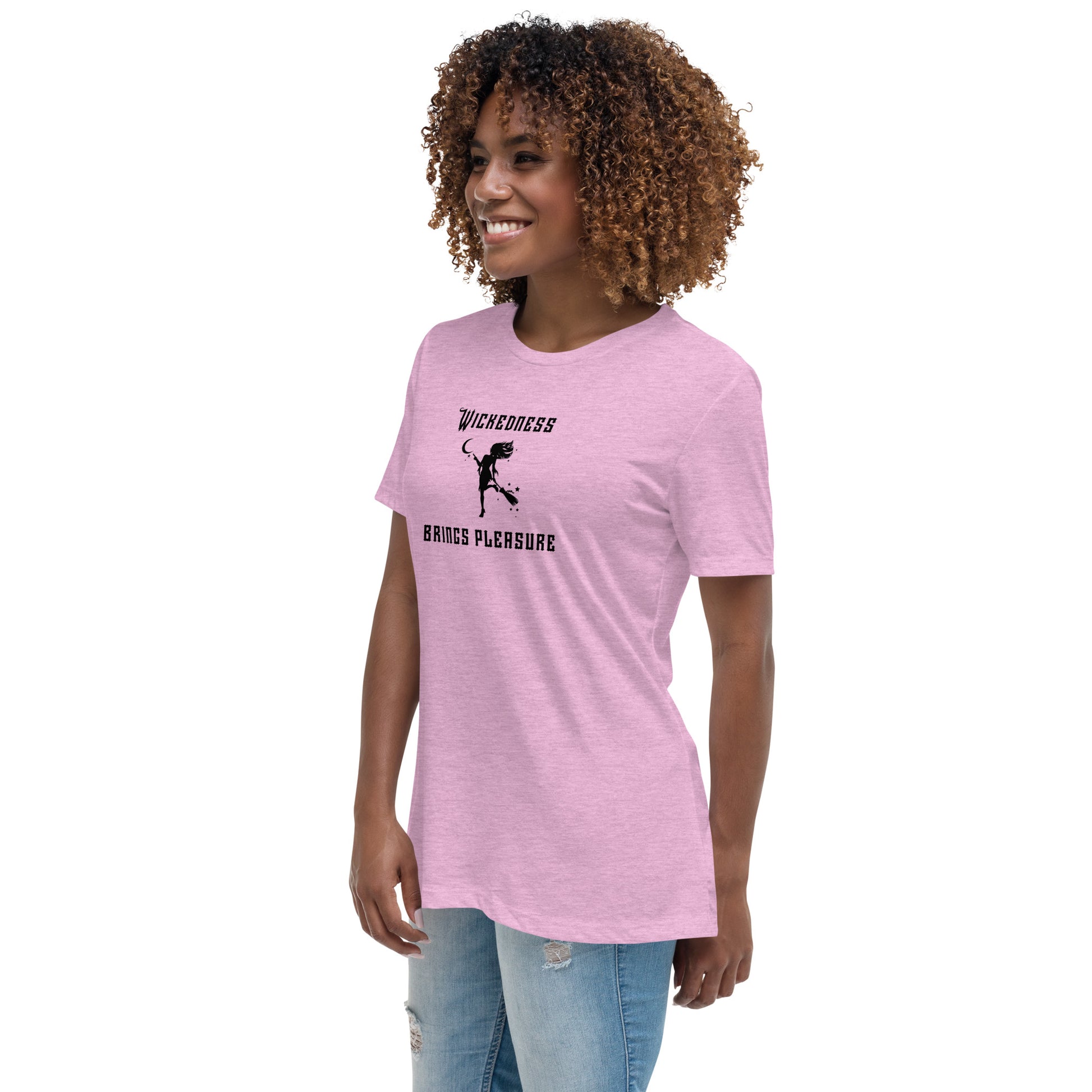 Wickedness Brings Pleasure Women's Relaxed Tee by EraofInk