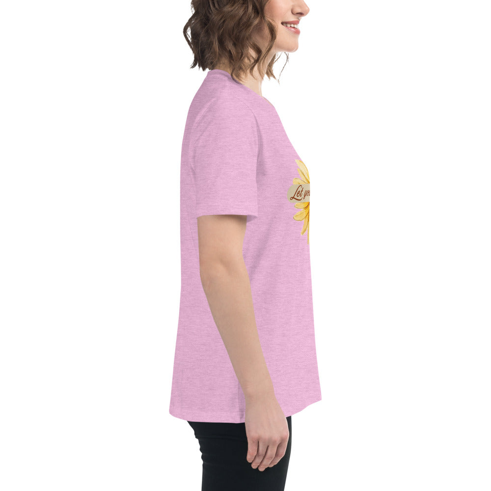 Let Your Light Shine Women's Relaxed Tee by EraofInk