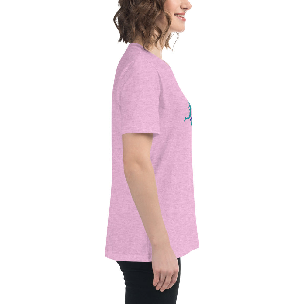 Run Your Heart Out Women's Relaxed Tee by EraofInk