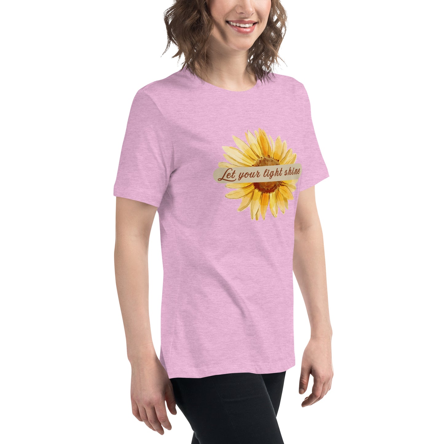 Let Your Light Shine Women's Relaxed Tee by EraofInk