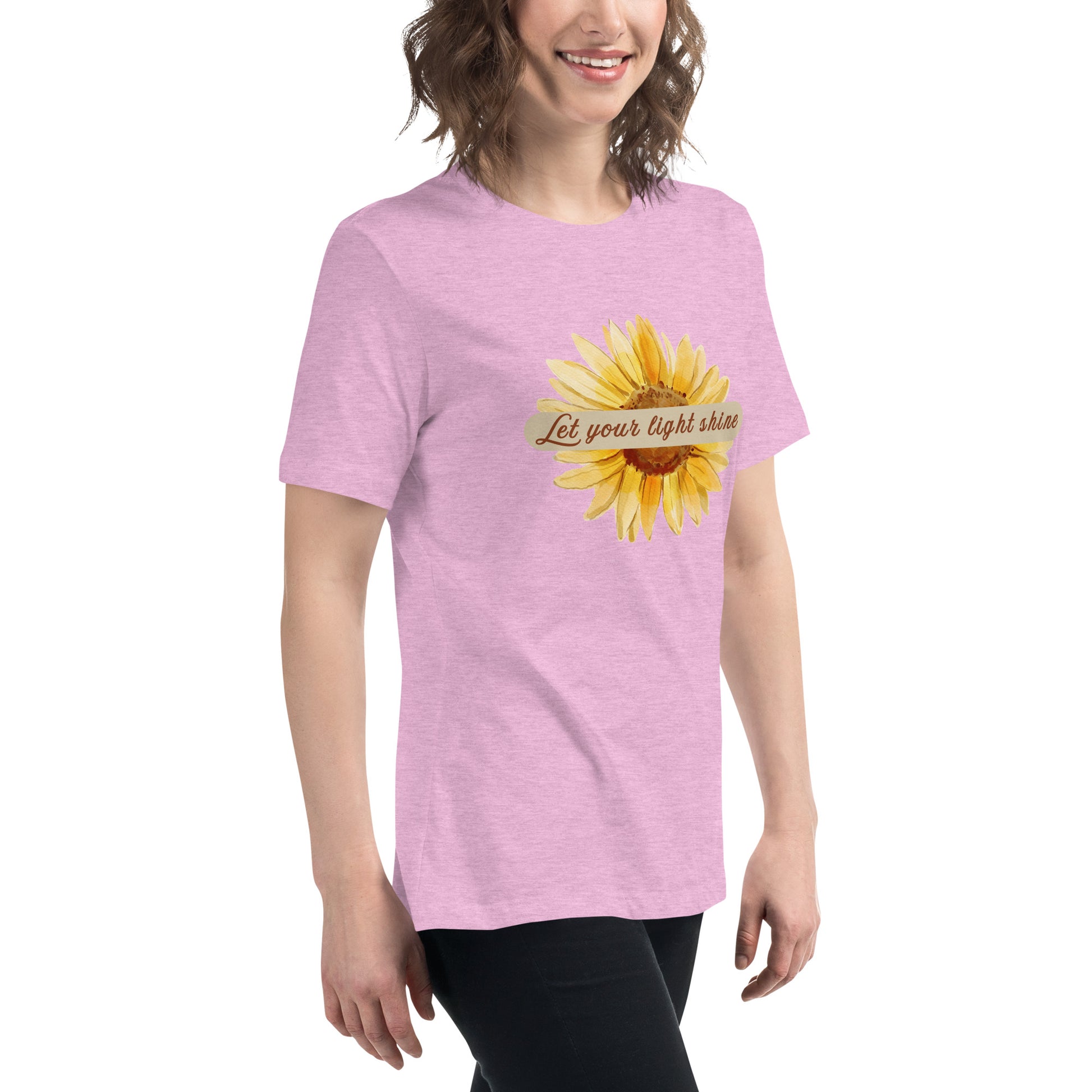 Let Your Light Shine Women's Relaxed Tee by EraofInk