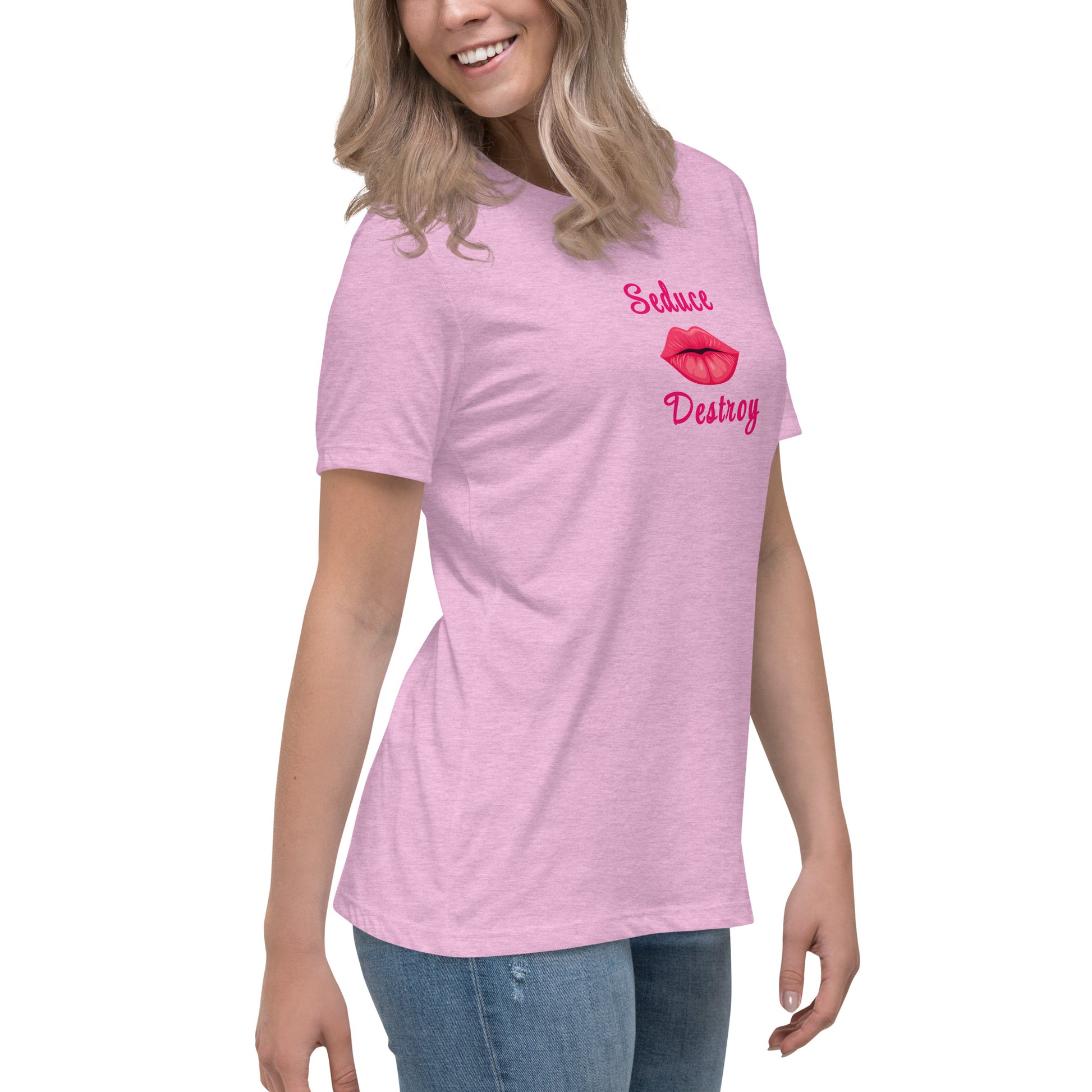 Seduce Destroy Women's Relaxed Tee by EraofInk