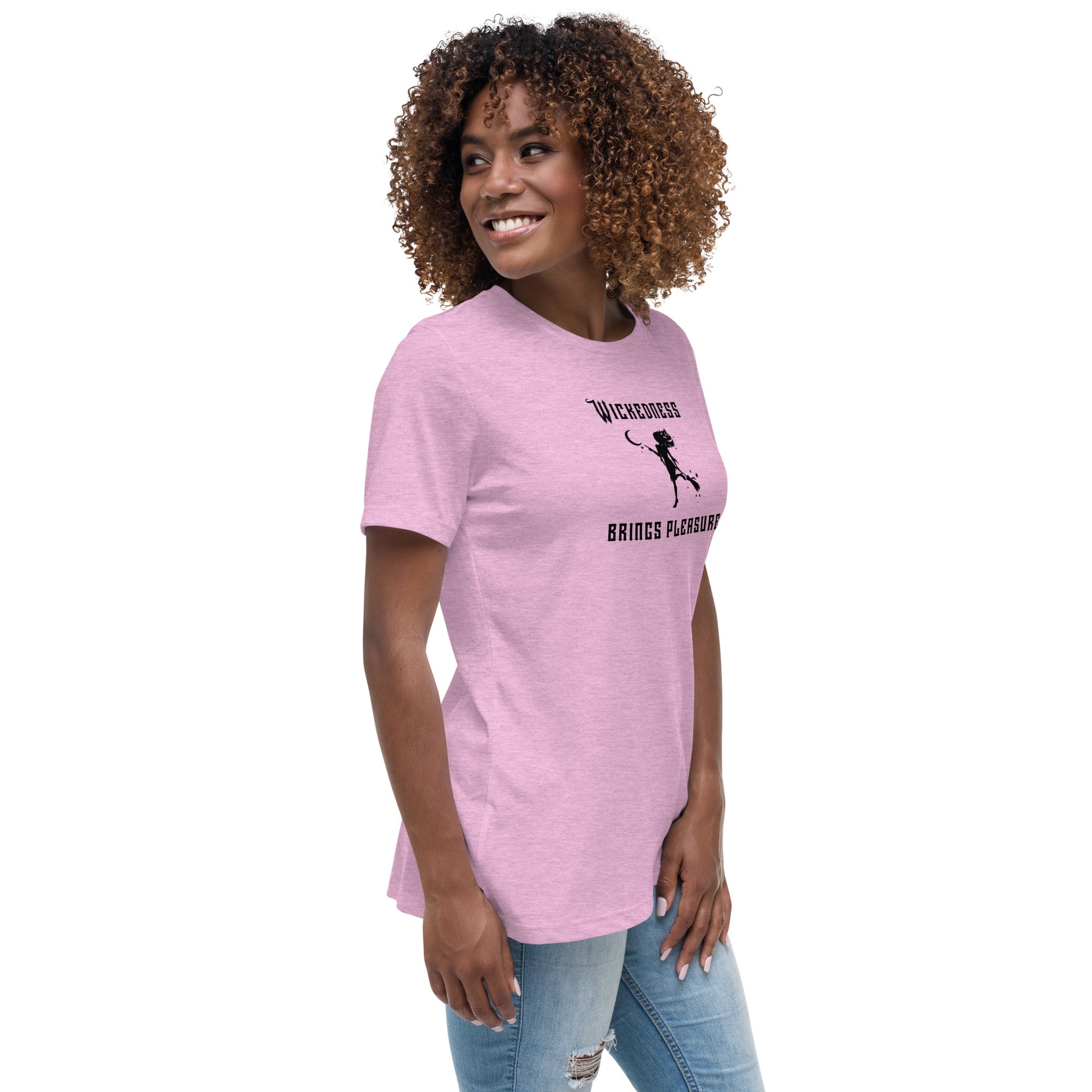Wickedness Brings Pleasure Women's Relaxed Tee by EraofInk