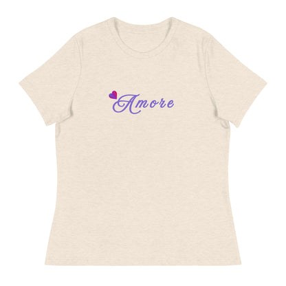 Amore Women's Relaxed Tee by EraofInk
