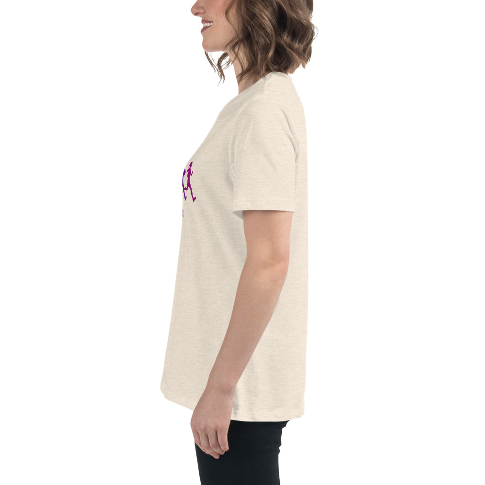Run Your Heart Out Women's Relaxed Tee by EraofInk