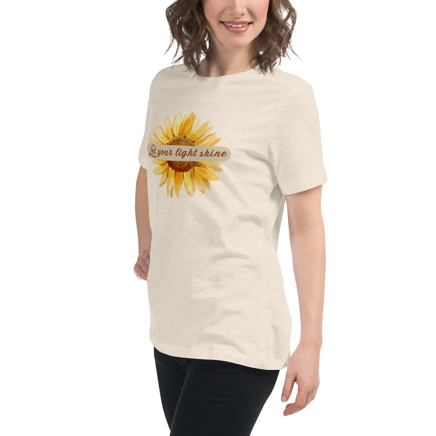 Let Your Light Shine Women's Relaxed Tee by EraofInk