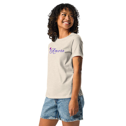 Amore Women's Relaxed Tee by EraofInk