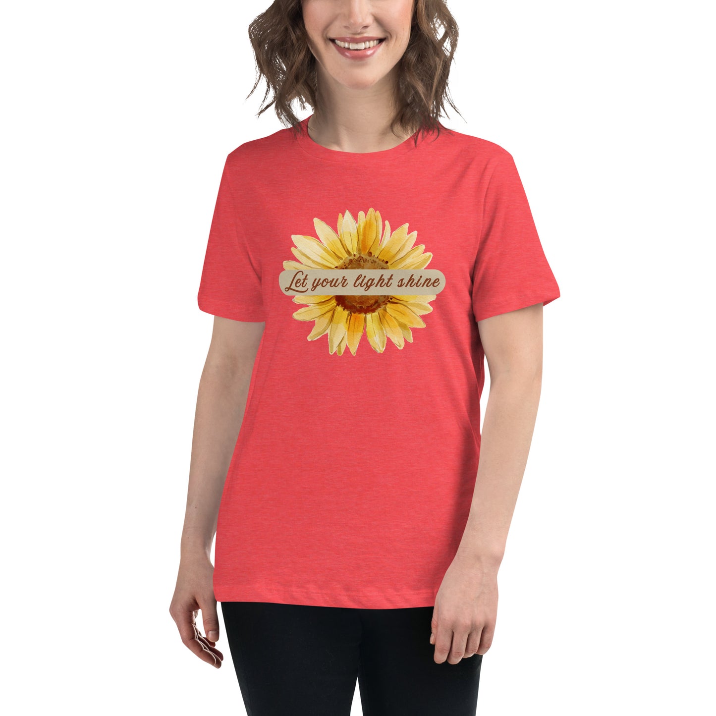 Let Your Light Shine Women's Relaxed Tee by EraofInk