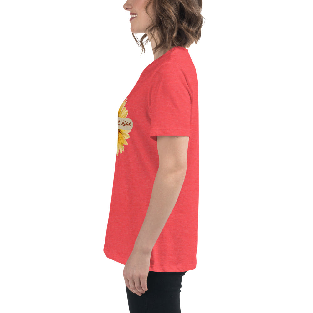 Let Your Light Shine Women's Relaxed Tee by EraofInk
