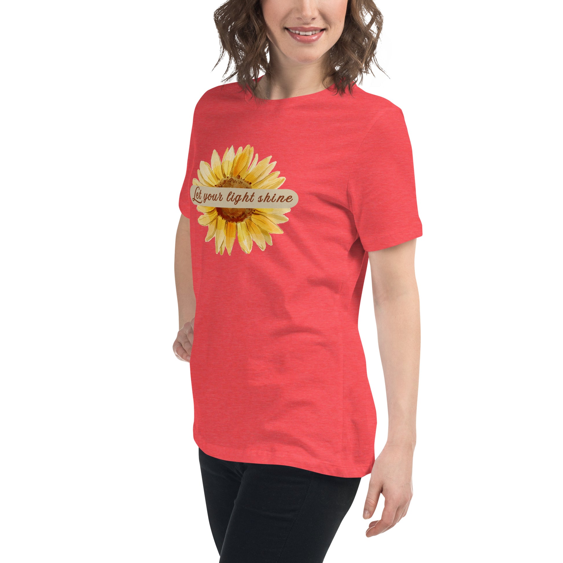 Let Your Light Shine Women's Relaxed Tee by EraofInk